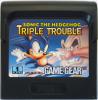 Sonic the Hedgehog : Triple Trouble - Game Gear