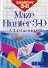 Maze Hunter 3-D : A 3-D Cartridge - Master System