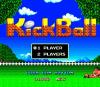 Kickball - PC-Engine Hu-Card