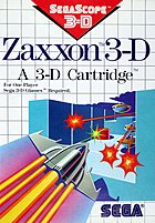 Zaxxon 3-D : A 3-D Cartridge