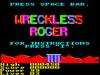 Wreckless Roger - Amstrad-CPC 464