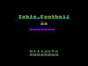 Table Football  - Amstrad-CPC 464