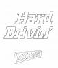 Hard Drivin' - Amstrad-CPC 464