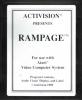 Rampage - Atari 2600