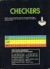 Checkers - Atari 2600