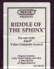 Riddle Of The Sphinx - Atari 2600