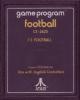 Football - Atari 2600