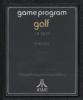 Golf - Atari 2600