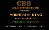 Mountaine Kings - Atari XE