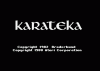 Karateka - Atari XE