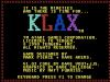 Klax - Commodore 64