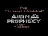 Aigina's Prophecy - Commodore 64