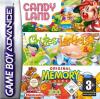 CandyLand / Chutes & Ladders / Original Memory Game - Game Boy Advance