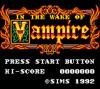 In The Wake of Vampire - Game Gear