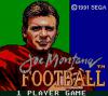 Joe Montana Football - Game Gear