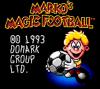 Marko's Magic Football - Game Gear