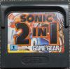 Sonic 2 In 1 : Sonic 2 + Sonic Spinball  - Game Gear