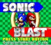 Sonic Blast - Game Gear