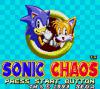 Sonic The Hedgehog : Chaos - Game Gear