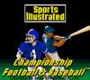 Sports Illustrated : Championship Football & Baseball - Game Gear