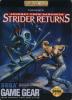 Strider Returns : Journey From Darkness - Game Gear