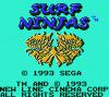 Surf Ninjas - Game Gear