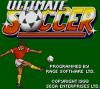 Ultimate Soccer - Game Gear