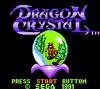 Dragon Crystal - Game Gear