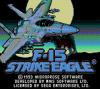 F-15 Strike Eagle  - Game Gear