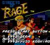 Streets of Rage - Game Gear