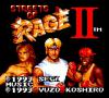 Streets of Rage II - Game Gear