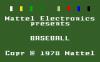 Major League Baseball - Intellivision