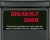 Breakout 2000 - Jaguar