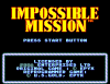 Impossible Mission - Master System