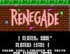 Renegade - Master System