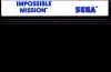 Impossible Mission - Master System