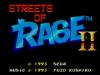 Streets of Rage II - Master System