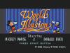 World of Illusion : Fushigi na Magic Box  - Master System