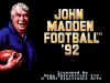 John Madden Football ' 92 - Master System