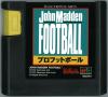 John Madden Football : Pro Football - Master System