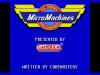 Micro Machines - Mega Drive - Genesis