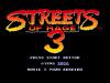 Streets of Rage 3 - Mega Drive - Genesis