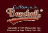 Cal Ripken Jr. Baseball - Mega Drive - Genesis