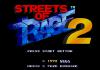 Streets of Rage 2 - Master System