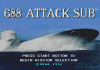 688 Attack Sub - Mega Drive - Genesis