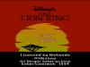 Disney's The Lion King - NES - Famicom