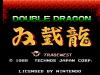 Double Dragon - NES - Famicom