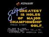 Jack Nicklaus Greatest 18 Holes of Major Championship Golf - NES - Famicom