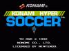 Konami Hyper Soccer - NES - Famicom