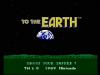 To The Earth - NES - Famicom